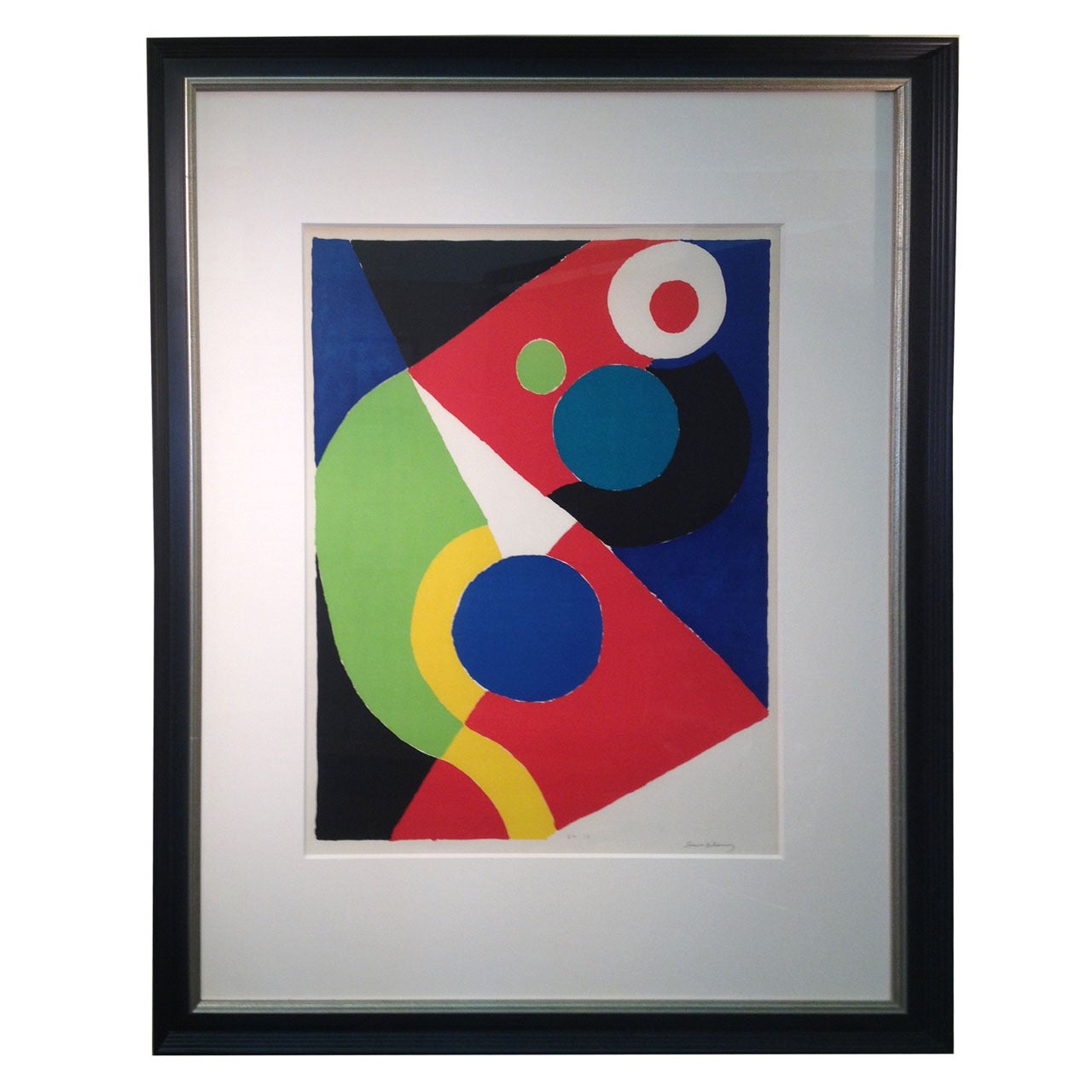 Sonia Delaunay artist proof Lithograph