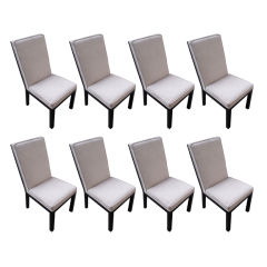 Dining Chairs Milo Baughman Set of 8