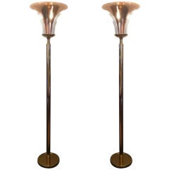 Pair torchiere