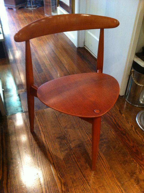 set 6 dining three legged Hans Wegner dining Chairs