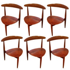 Dining chairs Hans Wagner