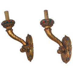 Pair of Italian Wall Sconces 11