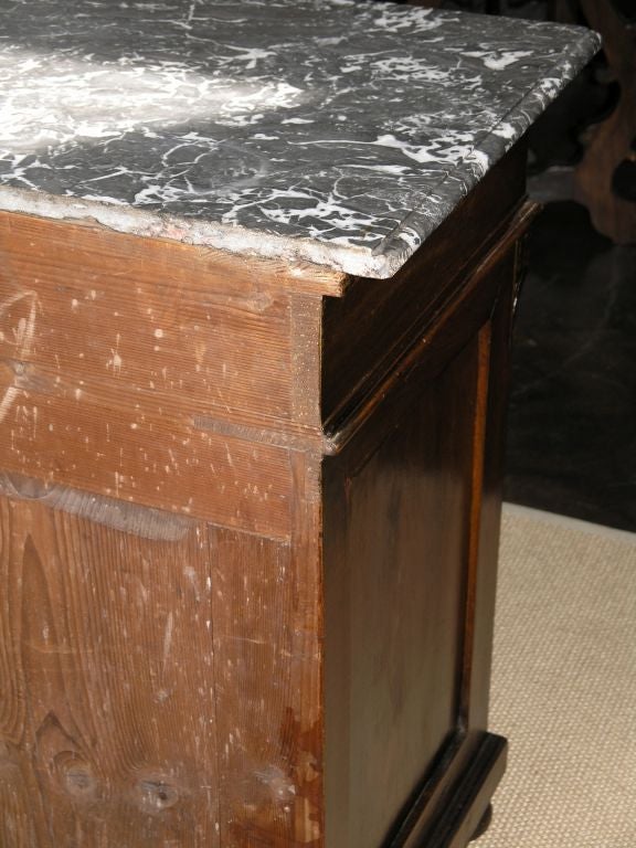 Marble-Top Credenza , 19th c. For Sale 1