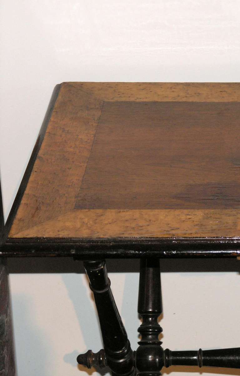 19th Century Folding Side Table
