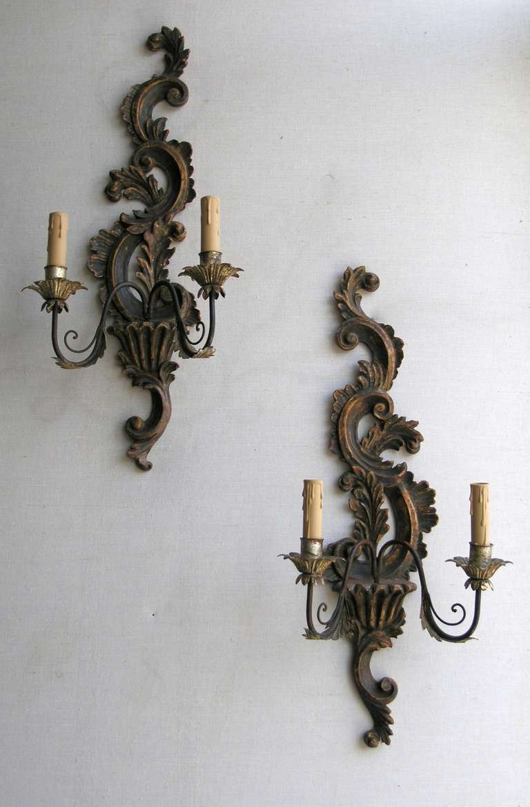 Pair of Italian Sconces