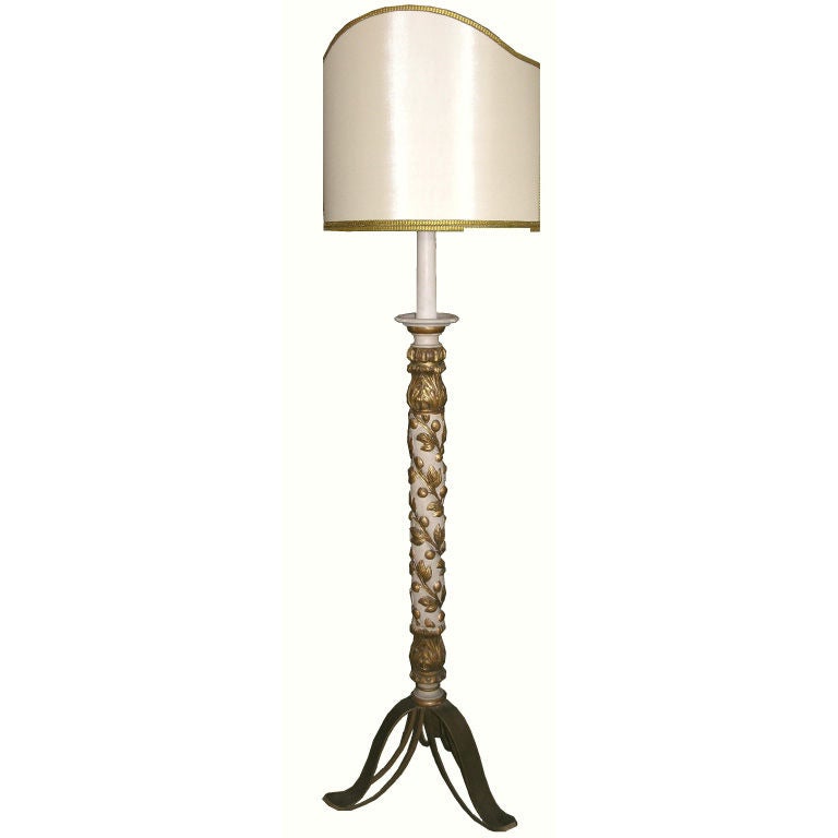Gothic Revival Candelabra Style Floor Lamp at 1stdibs