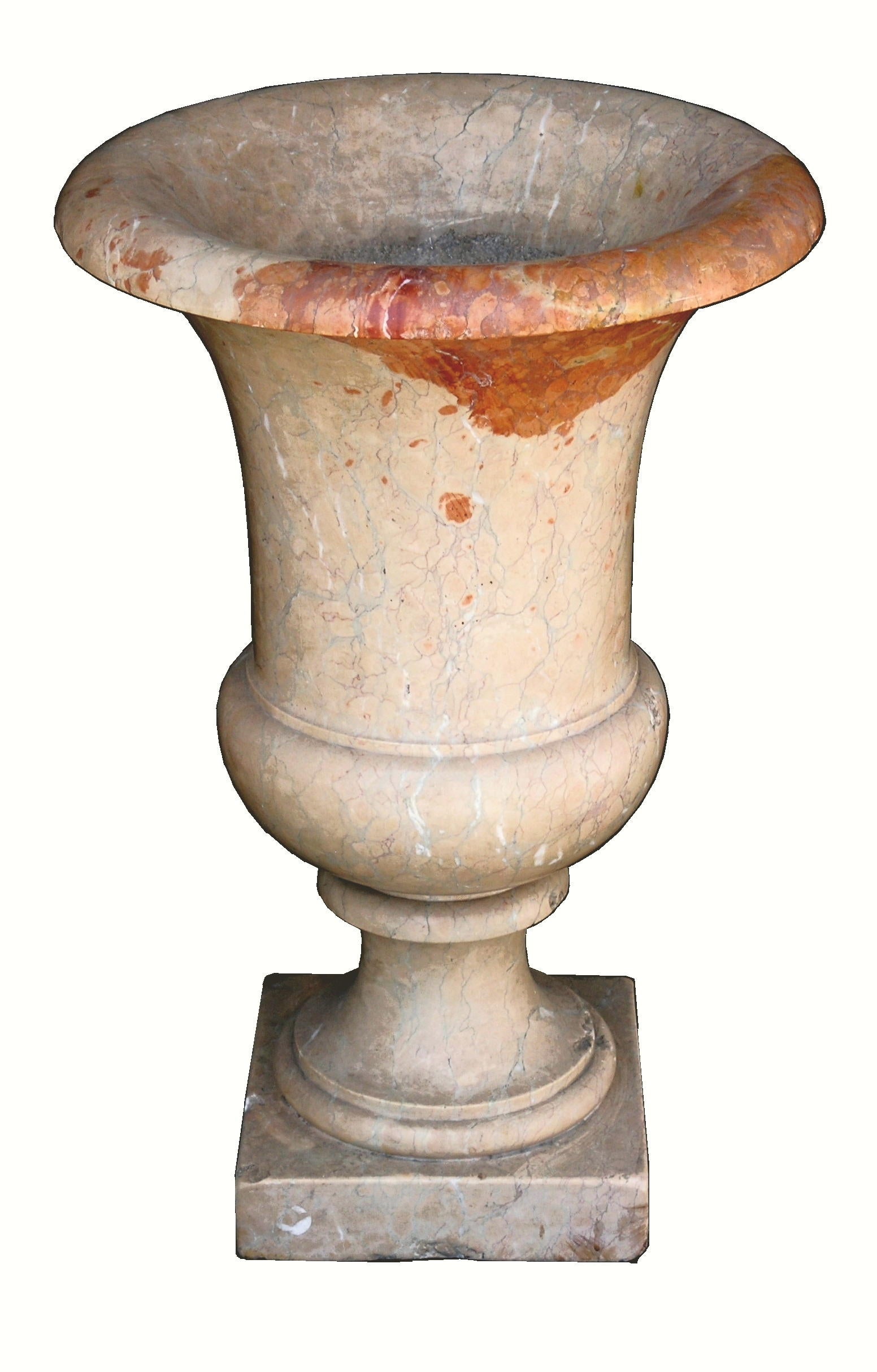 Large Italian Marble Urn