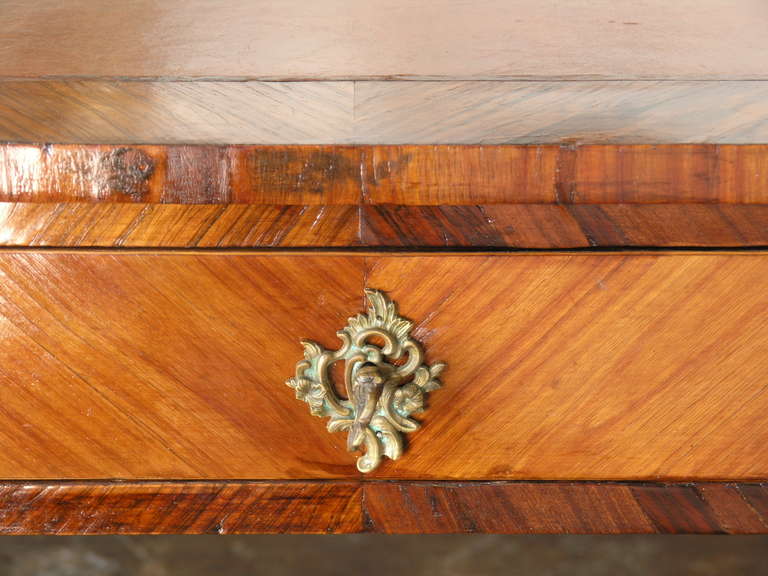 19th Century French Rosewood and Kingwood Bureau Plat