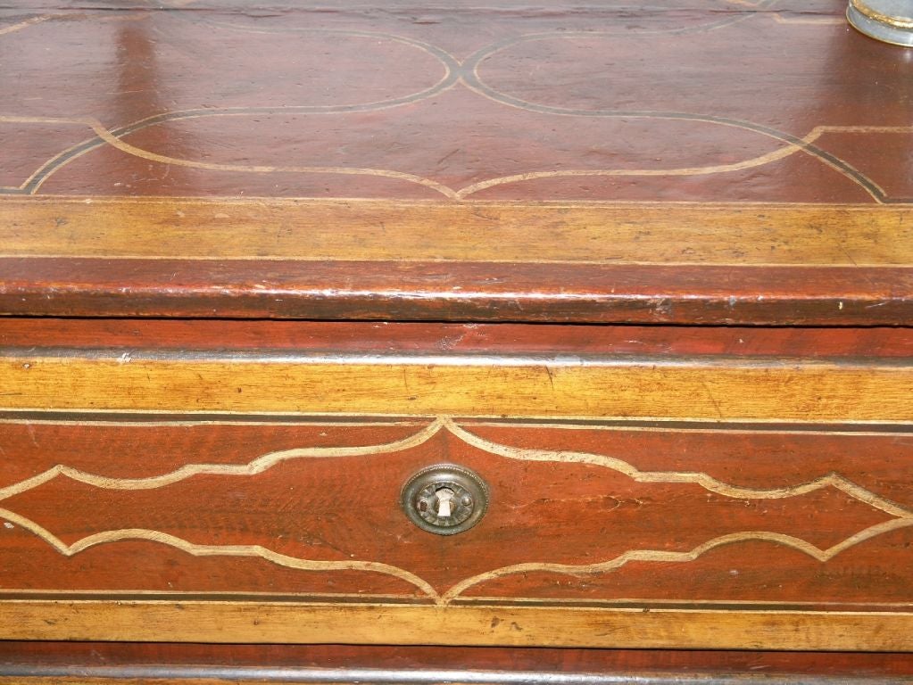 Neoclassical Painted Commode In Good Condition In Los Angeles, CA