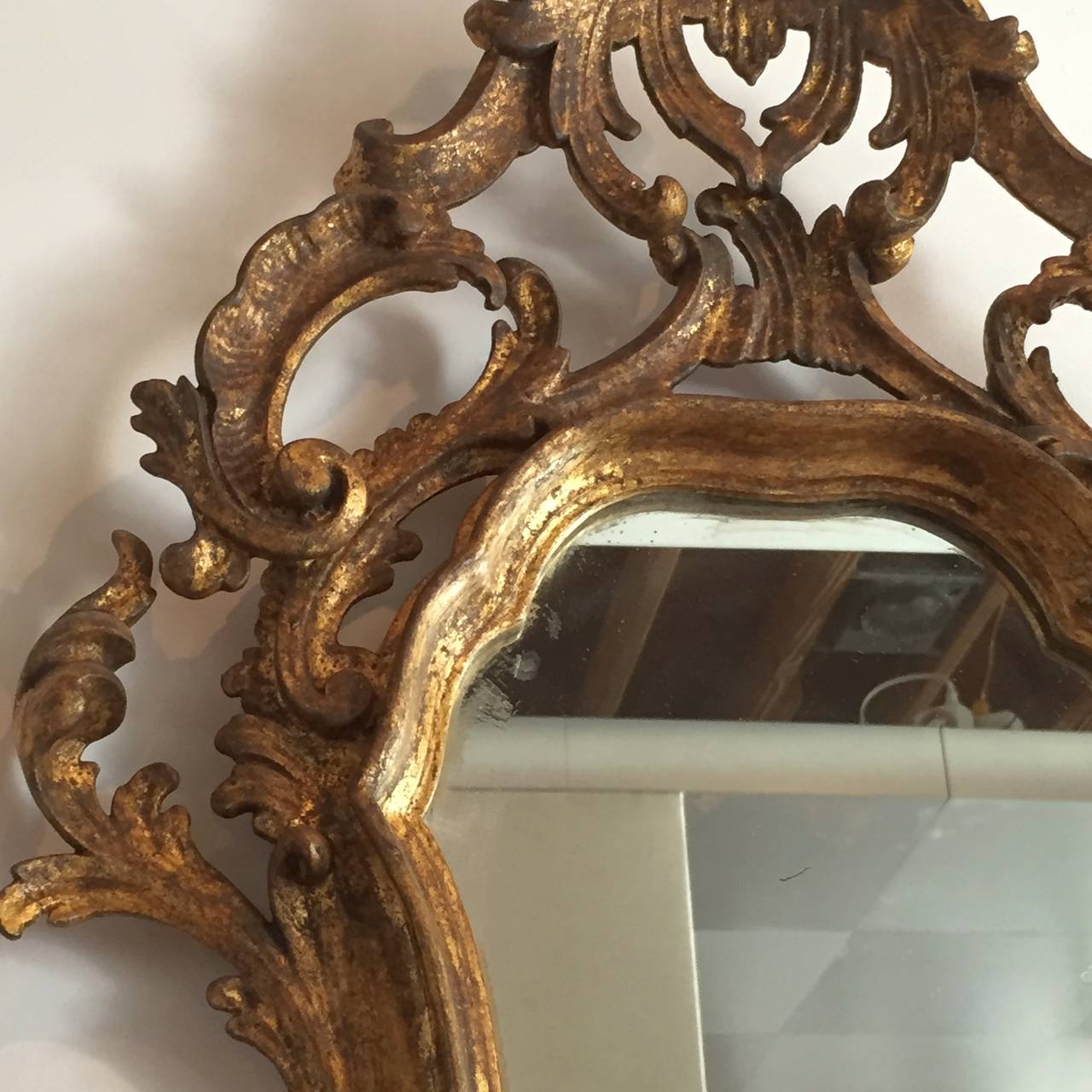 Venetian Giltwood Mirrors In Excellent Condition In Los Angeles, CA