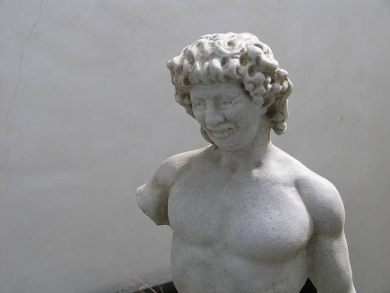 Marble Torso of Neoclassical Figure In Good Condition In Los Angeles, CA