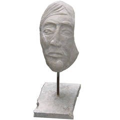 Carved Marble Head 5