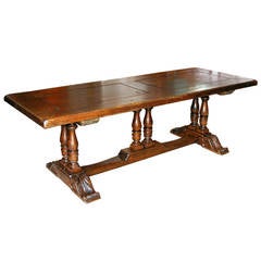 19th Century. Refectory Farm Table 8