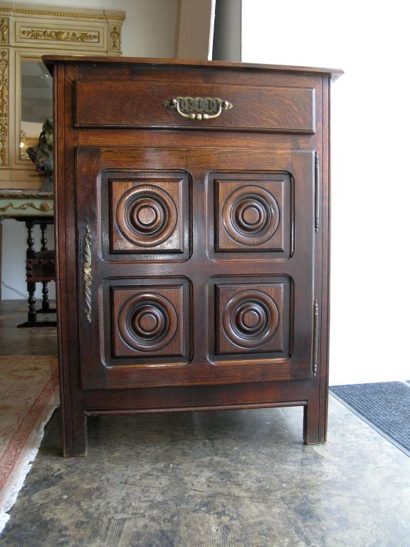  French Oak Cupboard 1