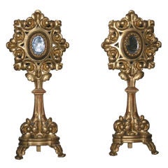 Pair of exceptional Italian reliquaries 1