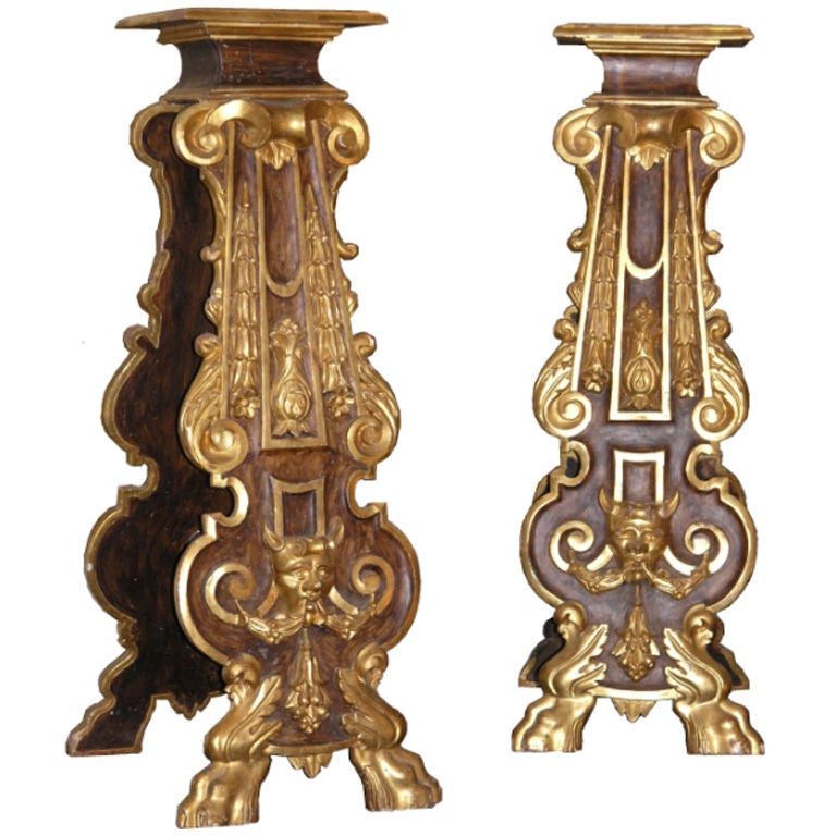 Pair of Italian 18th century Stands For Sale 1