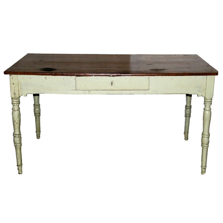 Antique Painted Desk at 1stDibs