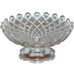 Vintage Baccarat Crystal Bowl