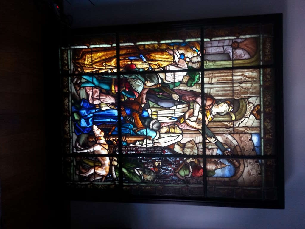 glass panelling