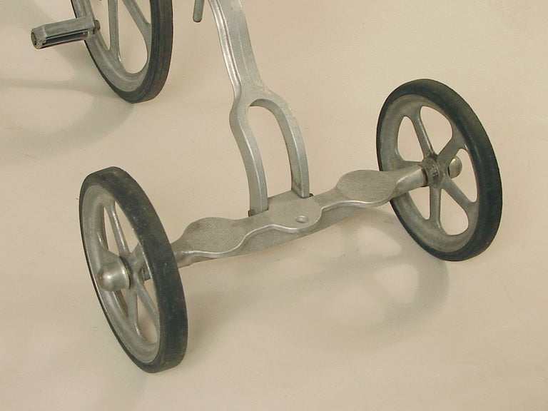 vintage aluminum tricycle