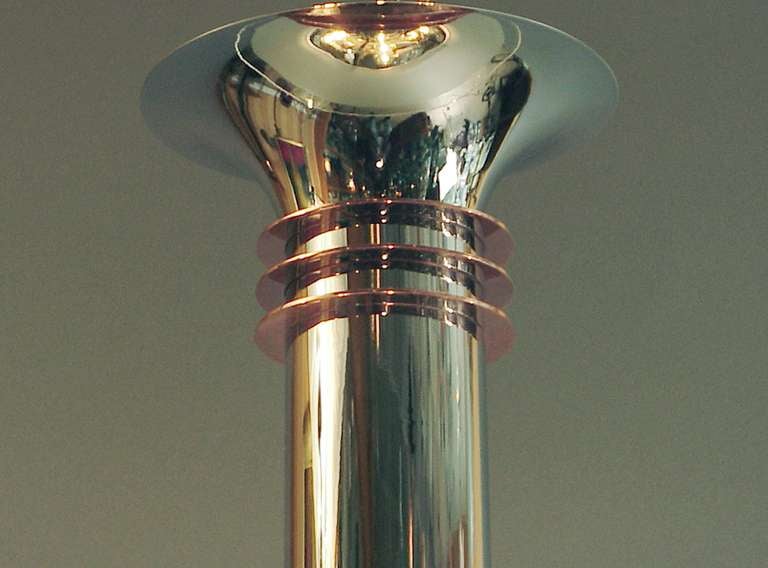 Mid-20th Century The Last Word in a French Art Deco/Modernist Chandelier