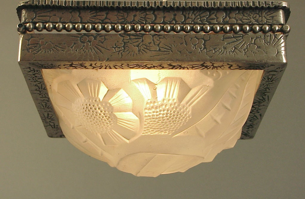Degue Plafonnier -- A Special French Art Deco Overhead Light