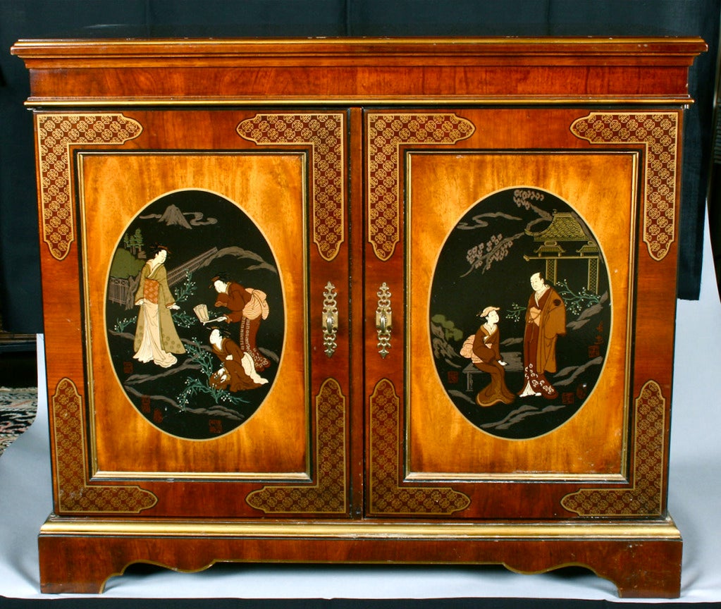 Chinoiserie TV Cabinet by the Drexel Furniture Company 3