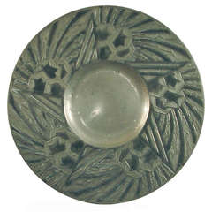 A French Art Deco Hand-Wrought Pewter Charger or Decorative Wall Piece