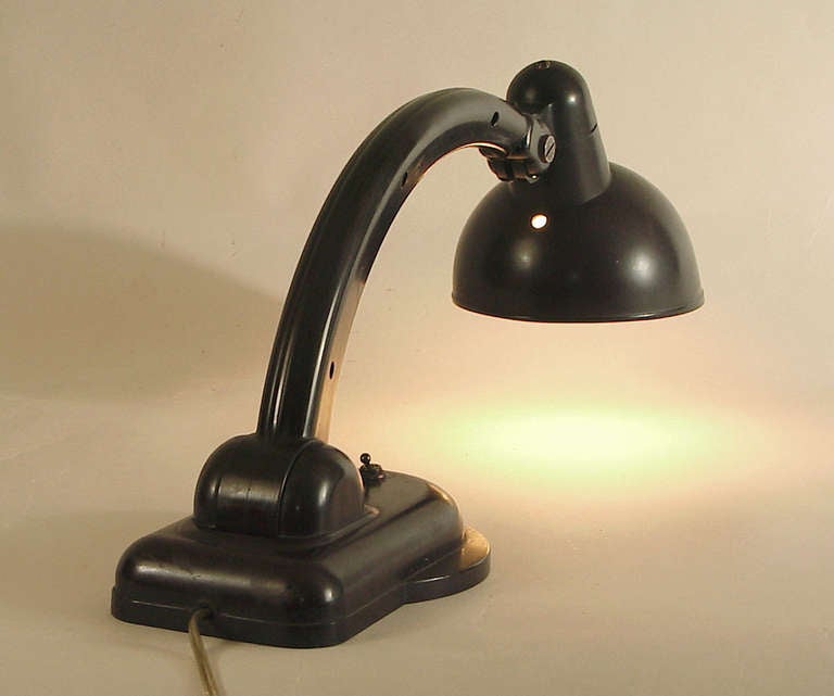French Art Deco Bakelite Desk Lamp 1