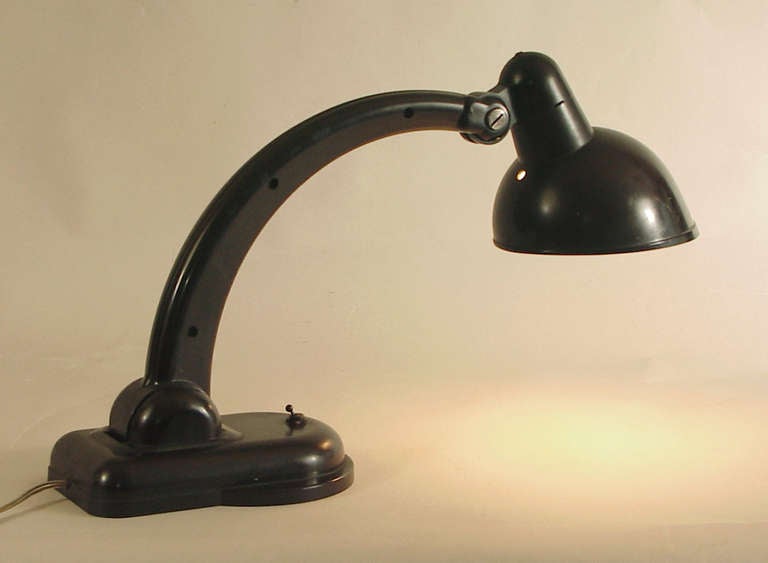 French Art Deco Bakelite Desk Lamp 2