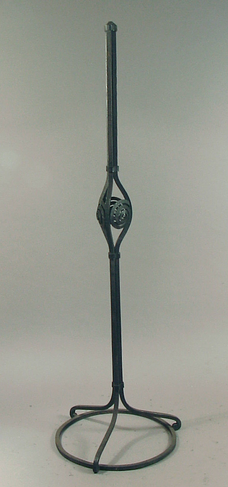 A French Art Deco Floor Lamp Base -- A Chef d'Oeuvre of the Feronnier