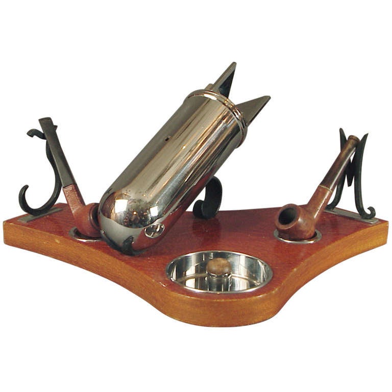Cigar/Pipe Smoker's Art Deco Delight at 1stdibs