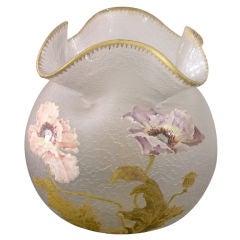 late 19th century French vase by Legras
