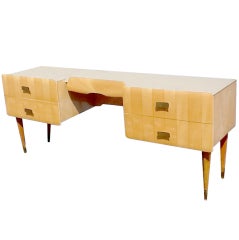 1950s Pier Luigi Colli Vintage Italian Design Desk in Ashwood 3
