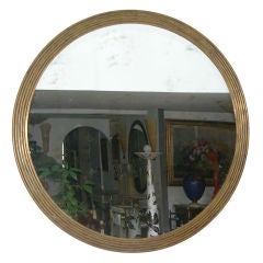 Used italian mirror in hand made bronze