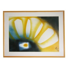 Vintage Abstract Painting by Luciano Mattioli 7