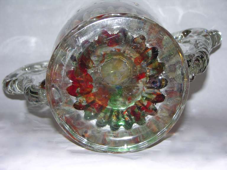 1970s Avventurina Murano Glass Vase by Costantini 4
