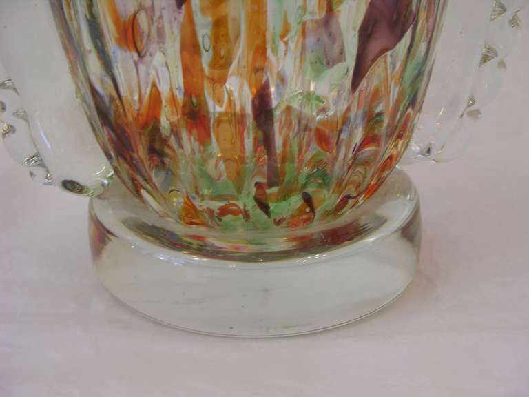 1970s Avventurina Murano Glass Vase by Costantini 3