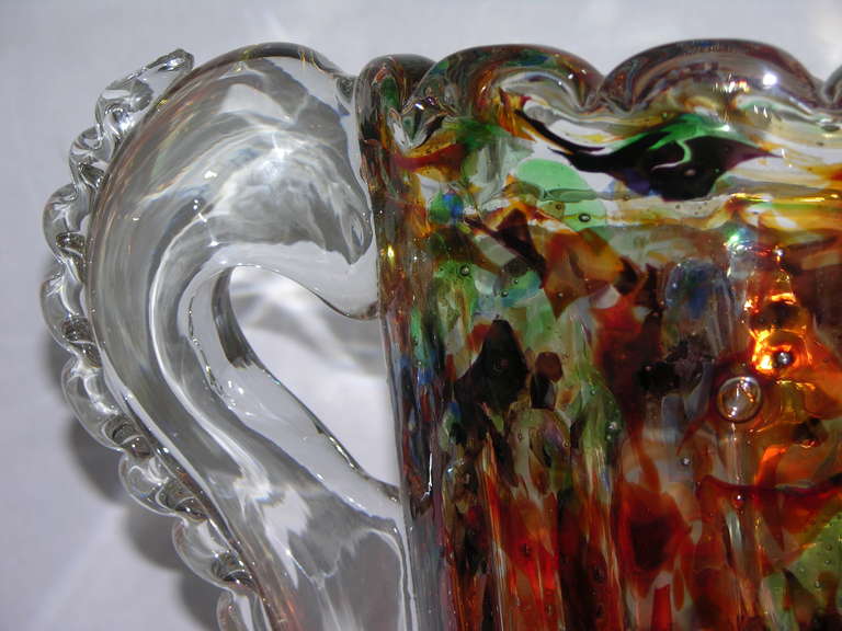 1970s Avventurina Murano Glass Vase by Costantini 2
