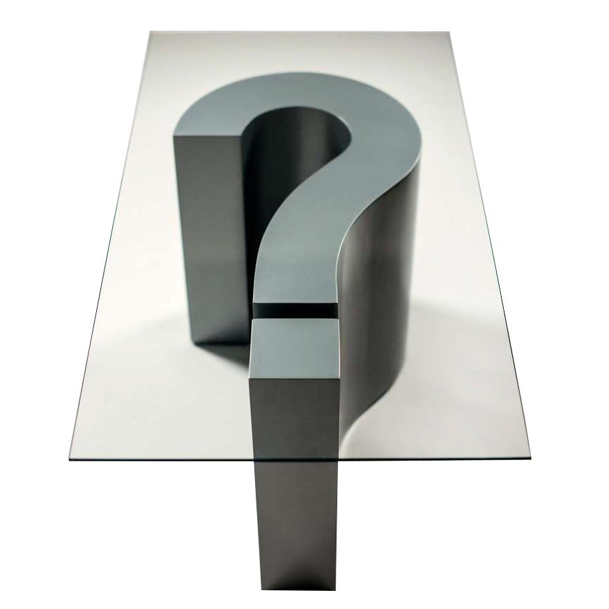 Question Mark: The WHY Cocktail Table / Coffee Table