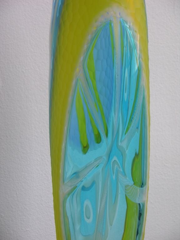 Murano Glass Vase entitled Saturn by Andrea Zilio 2