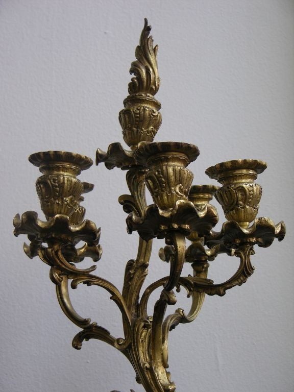 antique french candelabra