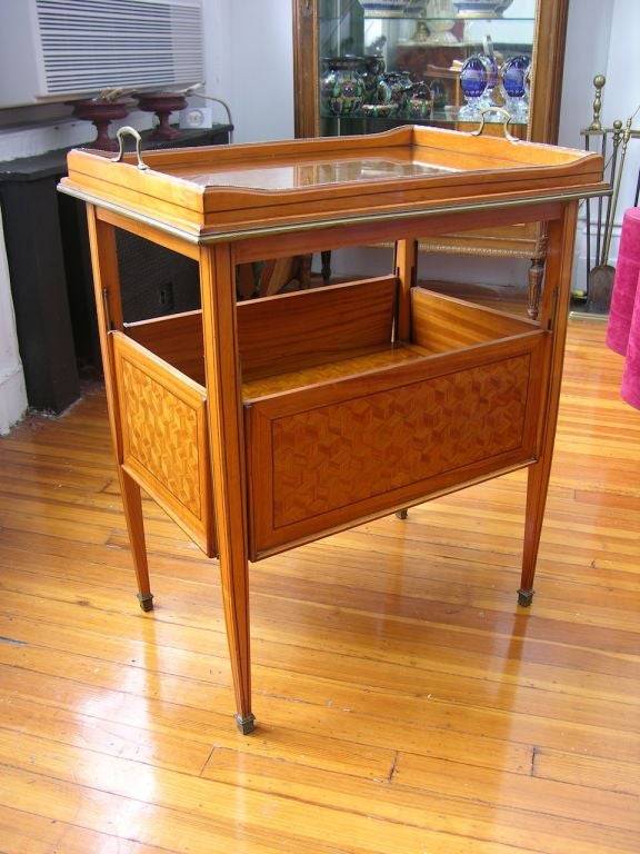 Exceptional French Art Deco Lemonwood Cocktail Table