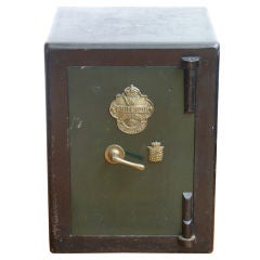 Antique original English safe with keys