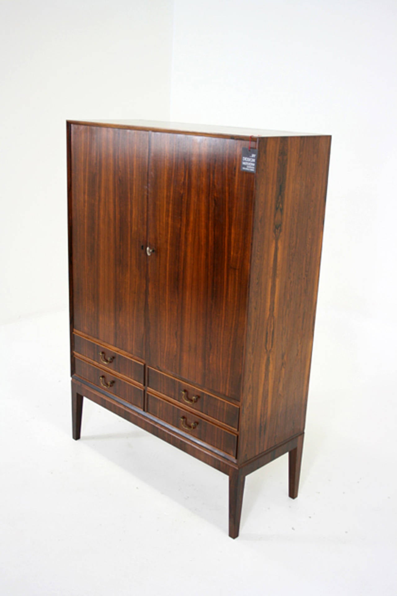 Stunning Danish Mid-Century Modern Rosewood Cabinet 5