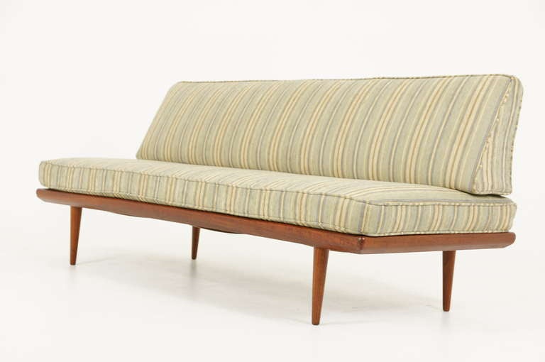 Scandinavian Modern Teak Sofa Daybed by Peter Hvidt & Orla Molgaard-Nielsen C2154