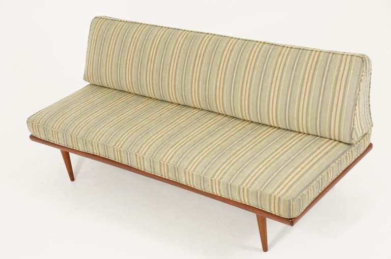 Teak Sofa Daybed by Peter Hvidt & Orla Molgaard-Nielsen C2154 In Good Condition In Vancouver, BC
