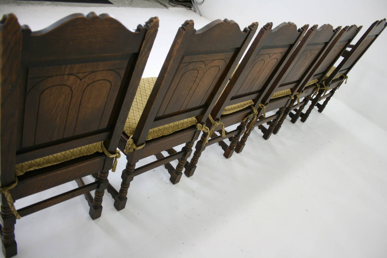 h krug oak chair