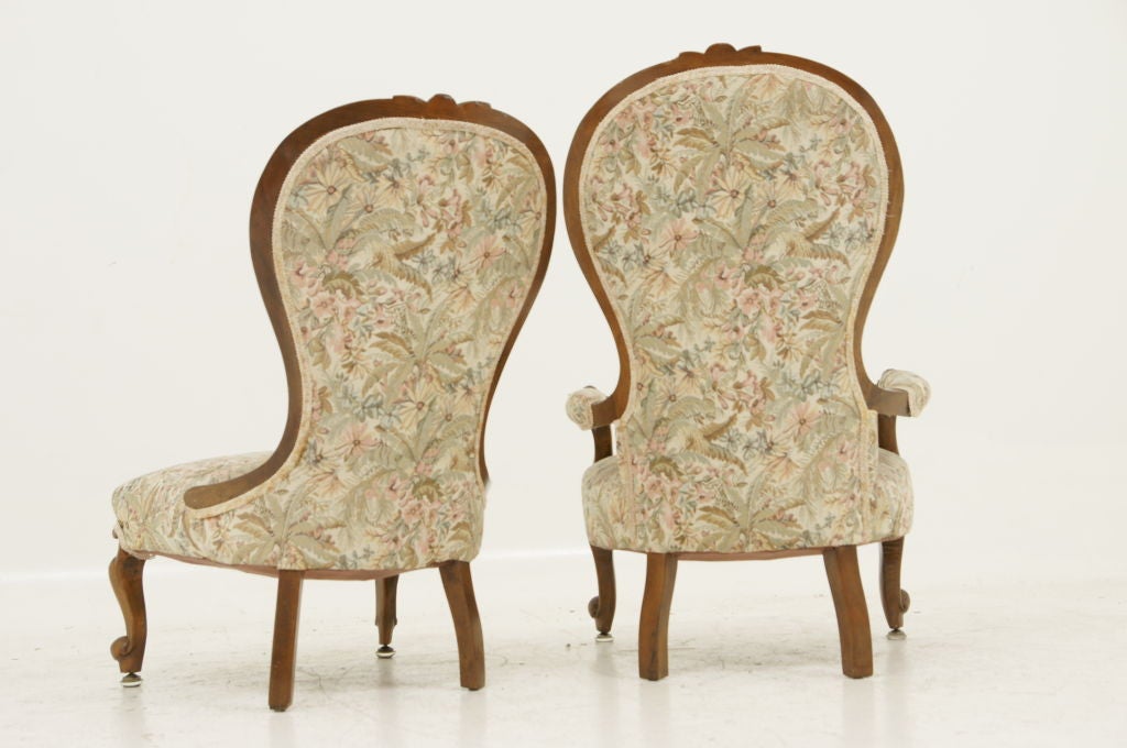 victorian parlour chairs