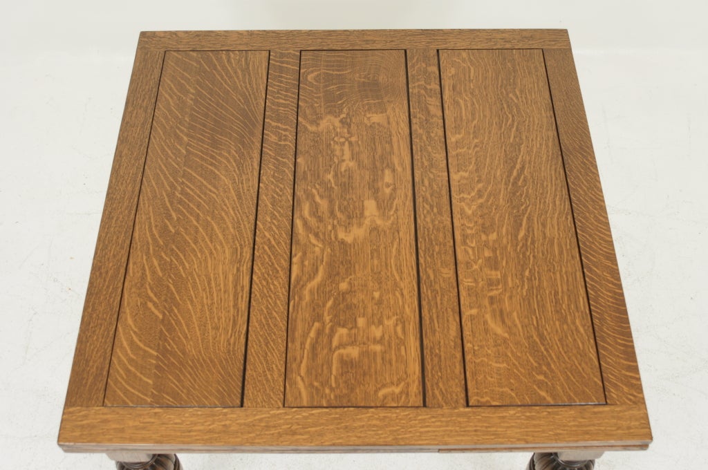 Solid Oak Scottish Extending Table